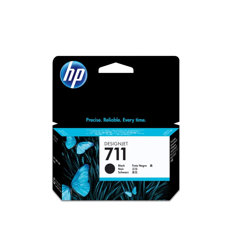 HP 711 SVART 80 ml DesignJet-blekkpatron