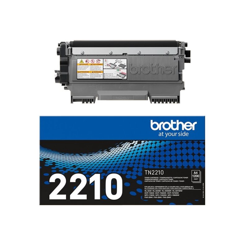 BROTHER TN2210 toner black for HL2240 HL2240D HL2250DN 