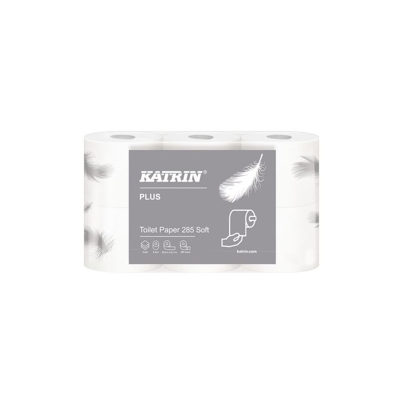 Toalettpapir KATRIN Plus 285 (6pk x 7)